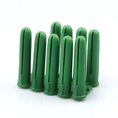 緑色プラスチック トーグル 壁アンカー プラグ HDPE 10MM X 50MM サイズ